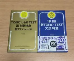 TOEIC L&R　TEST 出る単特急　金のフレーズ+1駅1題　文法特急