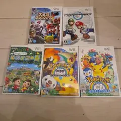 Wii ソフト 5本セット まとめ売り
