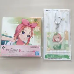 五等分の花嫁 中野四葉 キャンバスボード アクリルキーホルダー