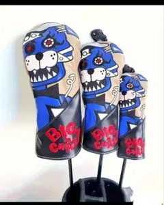 ★★希少!!『BIG CRAZY 』ゴルフヘッドカバー ４点セットNoタグ付き★
