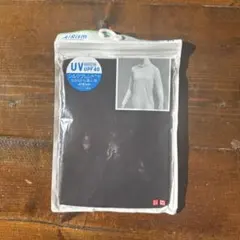 UNIQLO エアリズムUVカットクルーネックT ブラック 長袖 M 新品未使用