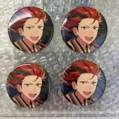 あんスタ　鬼龍紅郎　缶バッジ 4個セット