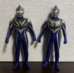 ソフビ ニセガイア＆ニセアグル＆カオスウルトラマン 3体 - メルカリ