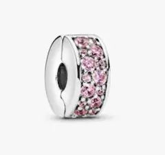 PANDORA パンドラ チャーム ピンクストーン