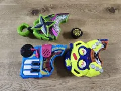 仮面ライダーギーツ DX版レイズバックルまとめ ナーゴIDコア 中古