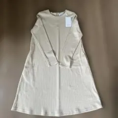 21日いっぱい出品！【新品未使用】アダムエロペ 長袖ワンピース