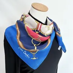 2-4.フランス製　ピエールカルダン ヴィンテージスカーフ　イタリア製生地