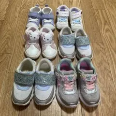 6足セット　まとめ売り　お得　子供用スニーカー 13.5-16cm