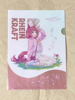 ウマ娘 ラインクラフト A4クリアファイル　イヤホンコラボ
