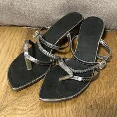 ミュール　シルバー　LLサイズ