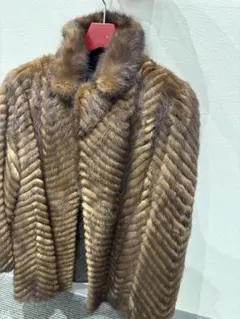 最終値下げ 毛皮 ファー コート レディース アウター