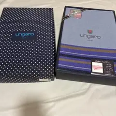ungaro 純毛毛布 毛100% 140×200cm 未使用品！ブルーグリーン - メルカリ