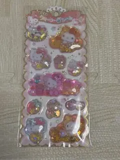 ウォーターシール　キティ　ボンボンドロップシール うるちゅるシール