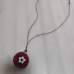 ハンドメイド リバーシブル ペンダント ネックレス