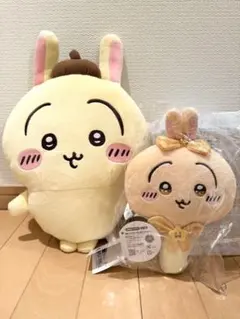 ちいかわ×サンリオキャラクターズBIG 超まじかる　ぬいぐるみミラー　うさぎ