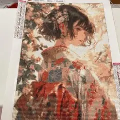 ダイヤモンドペインティングキット Y25128 30x40cm