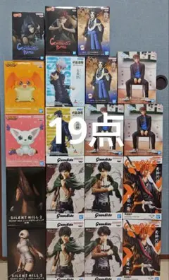 プライズ フィギュア まとめ売り 進撃の巨人 BLEACH他