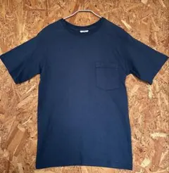 Goodwear ポケットTシャツ ネイビー Sサイズ USA製のサムネイル