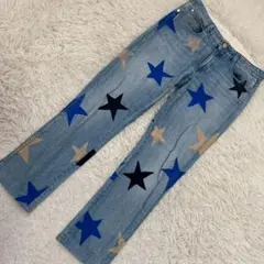STELLA McCARTNEY 星柄デニムパンツ インディゴブルー 26のサムネイル