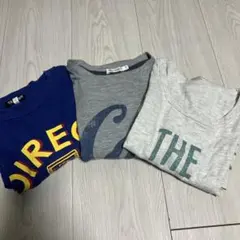 キッズ Tシャツ 長袖2枚、半袖1枚