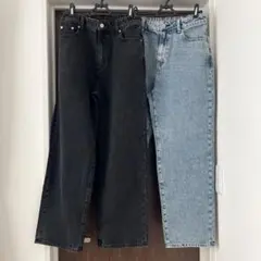 みーのすけ様☆グローバルワーク　GOODデニム　ストレートパンツ　2本セット