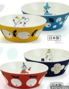 新品☆　ムーミンサラダボウル４個セット　食器セット 日本製 陶器　皿　プレート