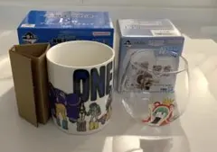一番くじ　ワンピース　マグカップ　グラス