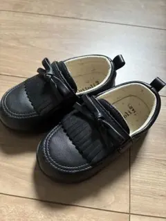 【美品】Cottoli ブラック フォーマルシューズ 14.0