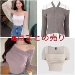 レディース トップス 4点セット まとめ売りのサムネイル