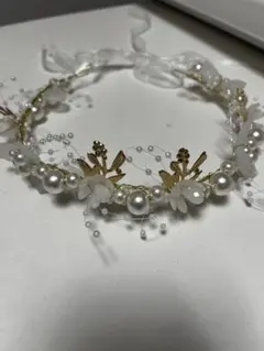 ヘッドドレス　花冠　セレモニー