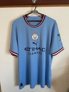 マンチェスターシティ　2022-2023シーズン　トレブル　3冠　ユニフォーム