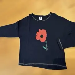 PETIT BATEAU 長袖カットソー花柄　 8ans 128cm