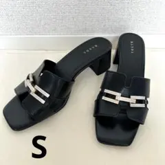 ohga ビジューサンダル BIJOU SANDAL ブラック M - メルカリ
