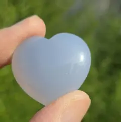 ハートのブルーカルセドニー♡