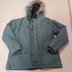 グリーン モッズコート