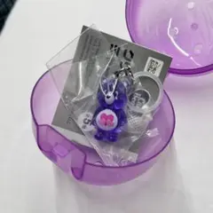 ケアベア　クリアマスコットチャーム2 紫