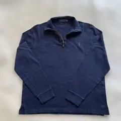 ポロラルフローレン　ジップアップセーター 大きめでザックリと