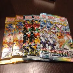 VSTARユニバース、シャイニートレジャー、テラスタルフェス各2パック