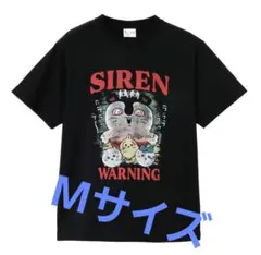 ちいかわ 映画ちいかわ Tシャツ WARNING ブラック Lサイズ セイレーン