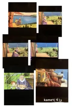 ⭐️ジブリ美術館⭐️ハウルの動く城⑥〜フィルムブックマーカー ６枚❣️