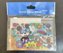 未開封ディズニーリゾート購入シールセットポーチ?付ミッキーミニードナルドデイジー