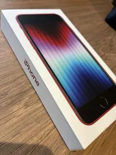 Apple iPhone SE (第3世代) レッド 本体（箱と充電コード付）