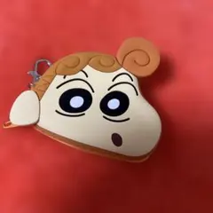クレヨンしんちゃん　ひまわり　シリコン　フェイスポーチ　ダイカット