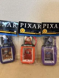 ハッピーくじPIXAR. G賞フィギュアカードホルダーコンプおまけ付き