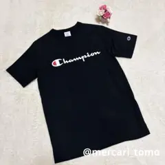 【超美品】Champion メンズ コットン ロゴTシャツ S