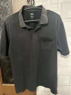 UNIQLO AIRism ポロシャツ ブラック Lサイズのサムネイル