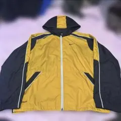 00s OLD NIKE 短丈 ナイロンジャケット ビンテージ 90s 良配色