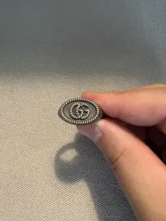 美品 GUCCI ダブルG ワイドリング GUCCIシルバーリング 20号 - メルカリ