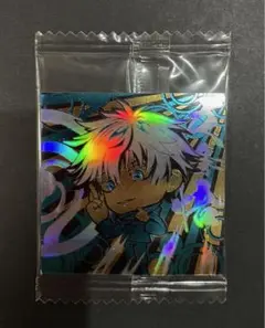 呪術廻戦 ディフォルメ シール ウエハース 五条悟 呪術3-28 特級R・極