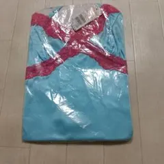 水色ピンクレースキャミソール Lサイズ